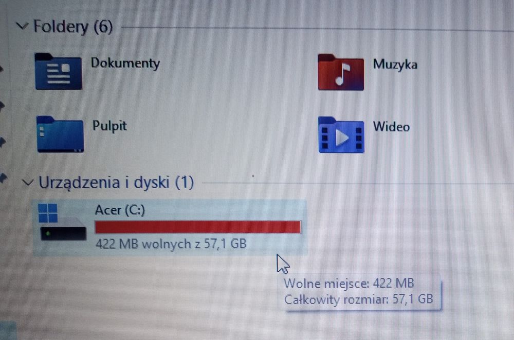 Acer Aspire 1 laptop