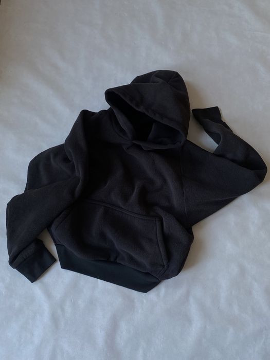Yeezy x Gap Cropped Polar Fleece Hoodie Unreleased худи флиска изи геп