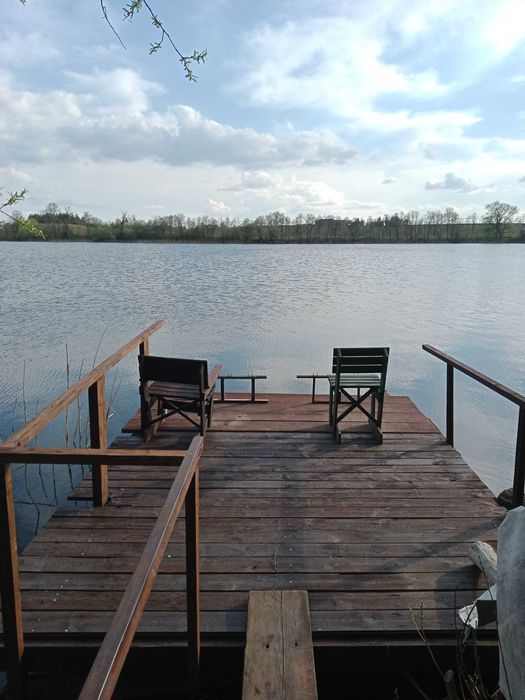 Domek nad jeziorem brodnickie pojezierze