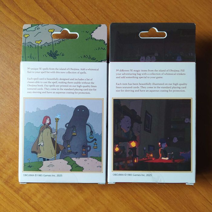 Jogo Tabuleiro Obojima Cartas de Itens e Feitiços