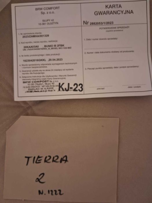 Sofa Bunio III z funkcją spania - beżowa, stan bardzo dobry