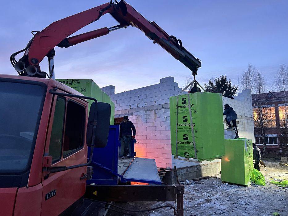 Послуги маніпулятора-самоскида