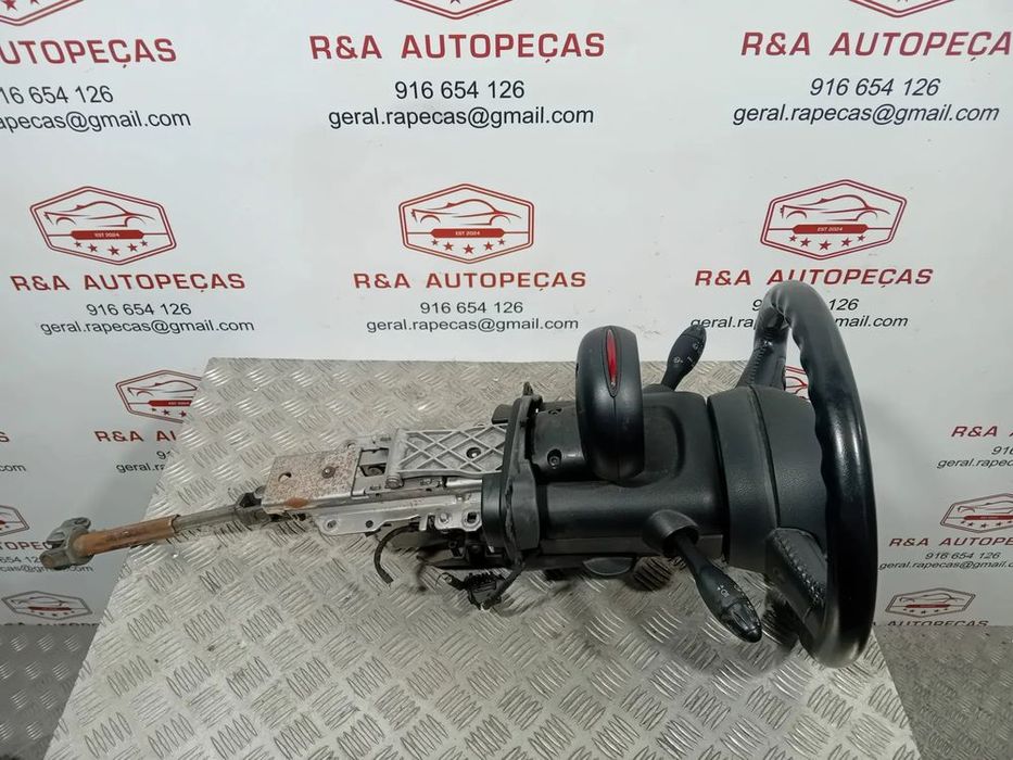 Volante com Airbag Mini Cooper R56 De 3 braços em Pele
