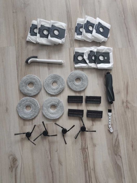 DUŻY zestaw do Dreame X40, X40 Ultra worki mopy filtry szczotki
