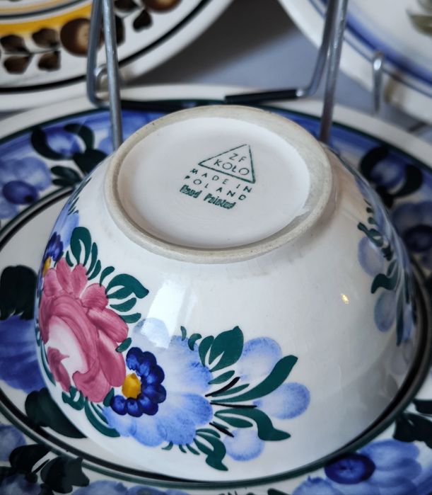 Miseczka Koło piękny stary fajans