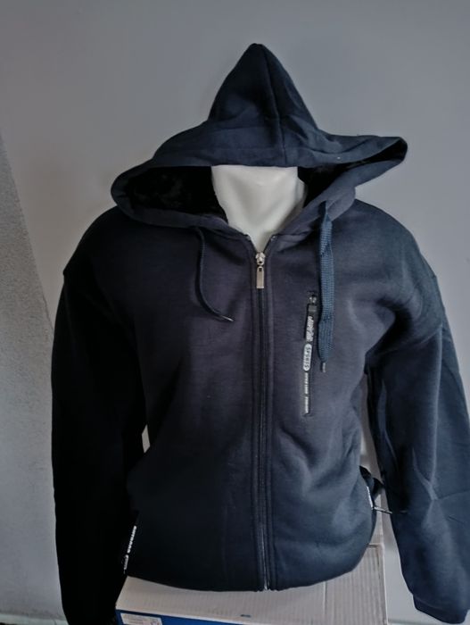 Ocieplana bluzo-kurtka męska