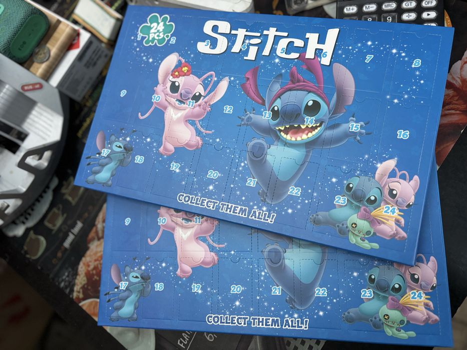 Адвент календар Стіч/ фігурки Стіч/ набір Стіч/ календар Стіч/ ОПТ Є!