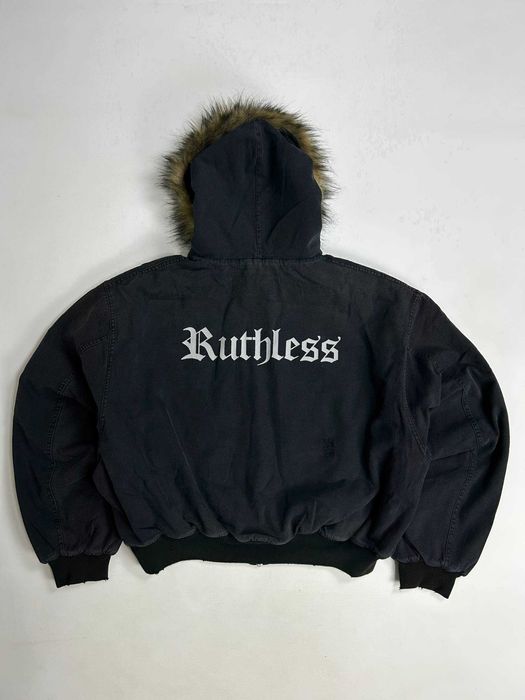 Бомбер Project G/R черный куртка курточка аляска чорна зіпка black