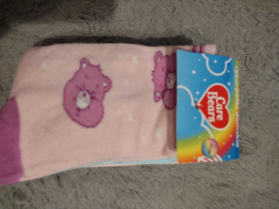 3 pack skarpetek damskie 37 -39 care bears troskliwie misie