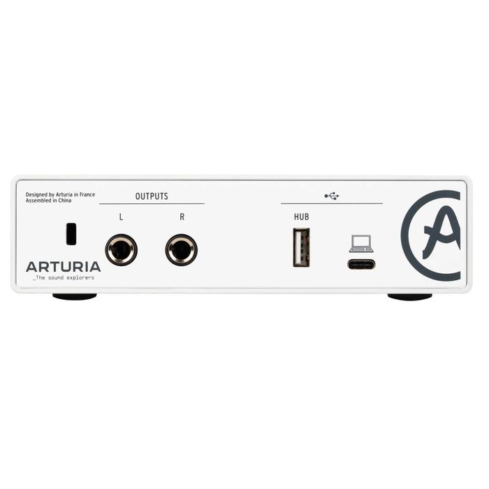 Аудіоінтерфейс Arturia MiniFuse 1  White, Black, Champagne Edition.