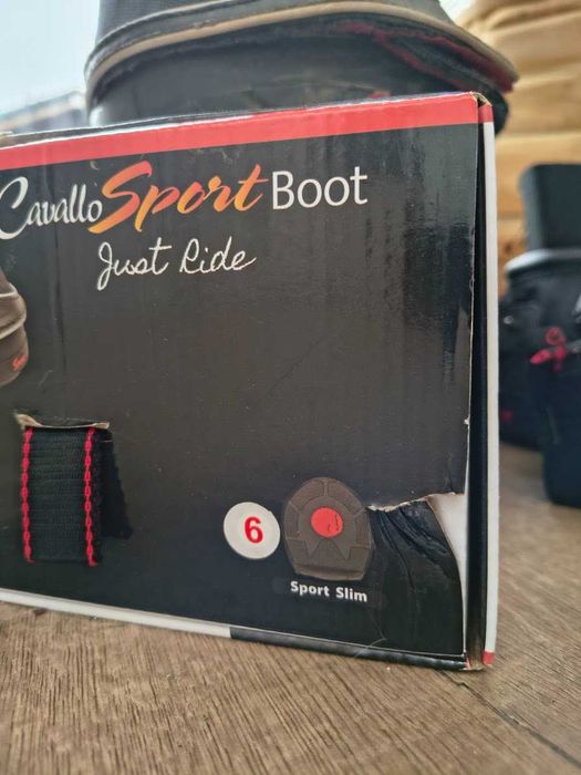 Buty dla konia Cavallo sportboot slim 6 + wrap L skarpetki opaski