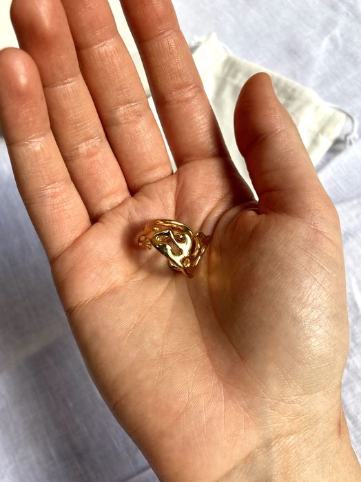 pierścionek organiczny Desigual nowy