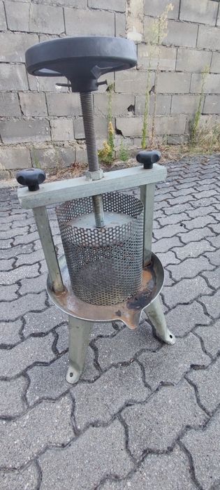 Prensa de mel manual aço inoxidável