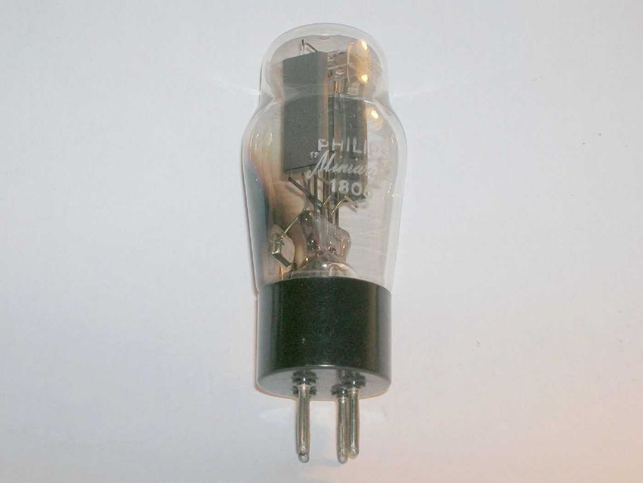 1805 Válvula electrónica rectificadora Philips, nova de stock antigo.