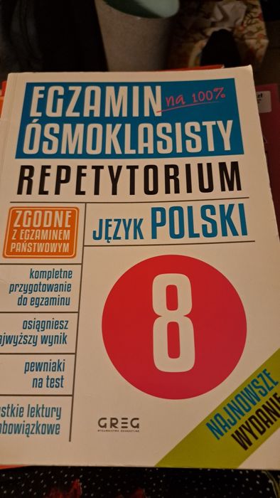 Egzamin ósmoklasisty repetytorium język polski
