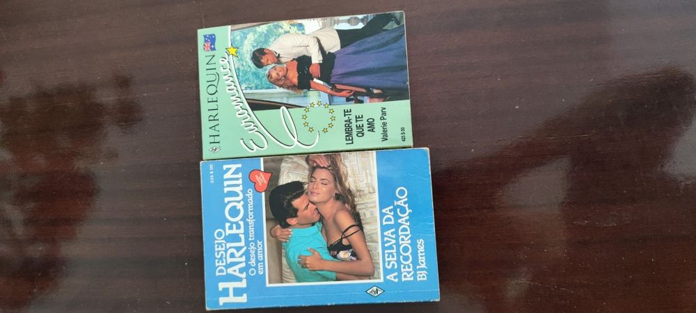 Livros coleção jasmim Harlequin