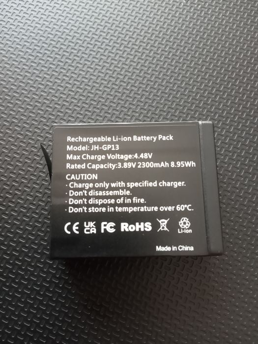 Акумулятор GoPro Hero 13 батарея АКБ нова