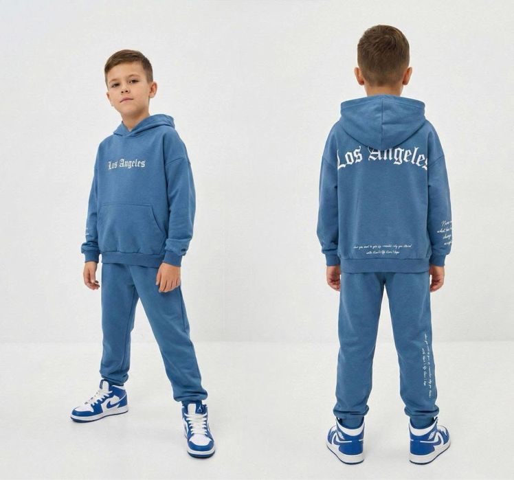 Dekatyzowany dres chłopięcy 116