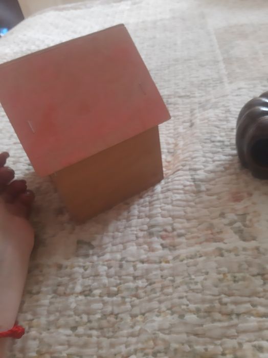 Домик для хомяка деревянный