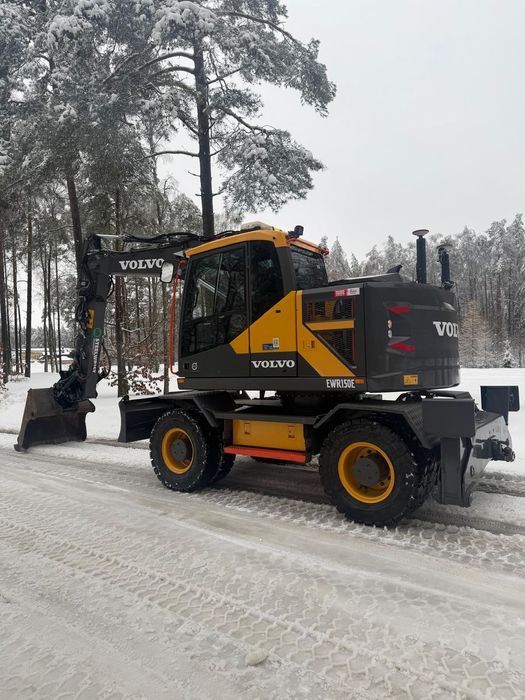 Volvo EWR150E steelwrist Rototilt  Leica 3D podpory oilquick  Volvo EWR 150E Rototilt Leica 3D podpory