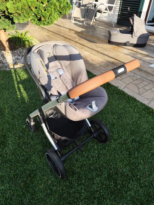 Cadeira auto ovo babycoque Cybex Cloud Z I-size Soho cinza