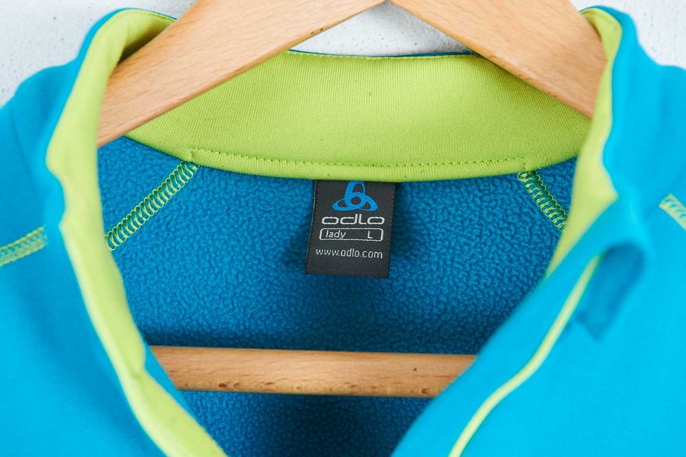 Odlo bluza termoaktywna z krótkim zamkiem Lady L