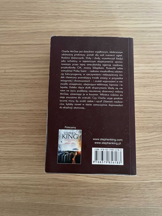 Stephen King Podpalaczka | Książka |