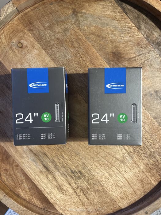 Dętka rowerowa Schwalbe 24” nowa. 2 sztuki.