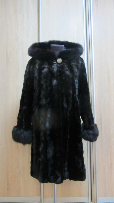 Натуральная норковая шуба