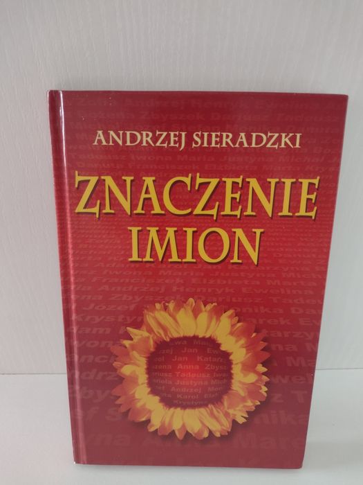Książka Znaczenie imion Andrzej Sieradzki