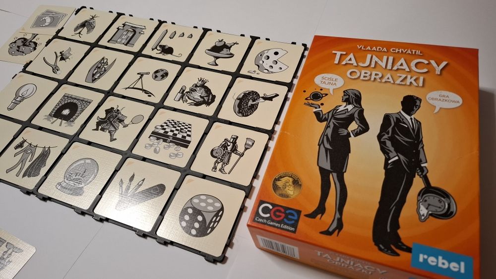 Tacka 4x5  do gry Tajniacy Obrazki