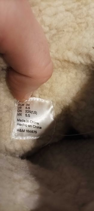 Kozaki damskie h&m 36