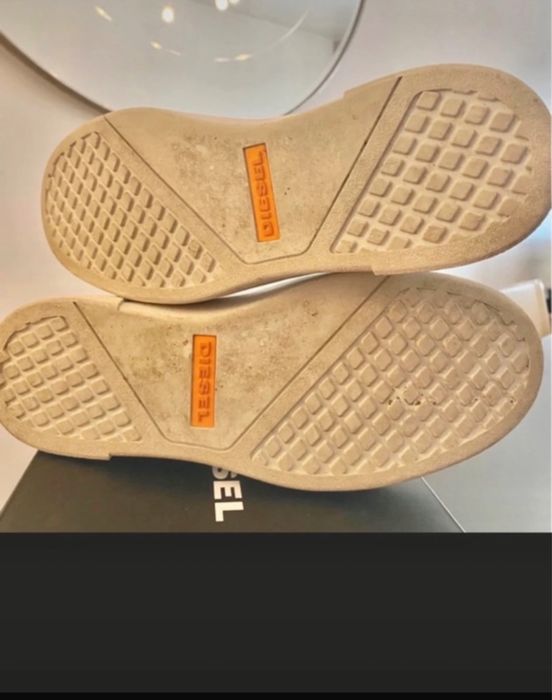 Sapatilhas Diesel em pele