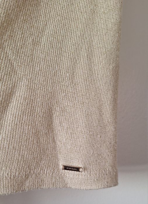 Top dourado Morgan M