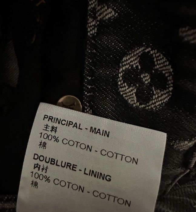 Calças de ganga jeans  Louis Vuitton baggy Monogram