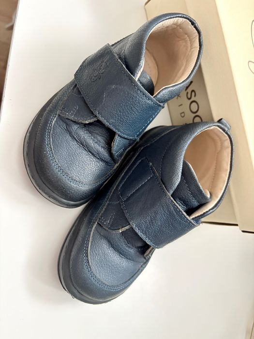 Lasocki kids, skórzane trzewiki, dla chłopca. Rozmiar 24