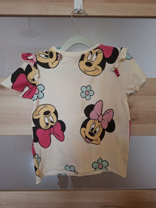 Koszulka z myszką Minnie rozm. 128 / 134