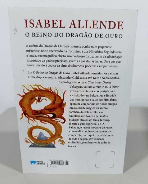 O Reino do Dragão de Ouro de Isabel Allende