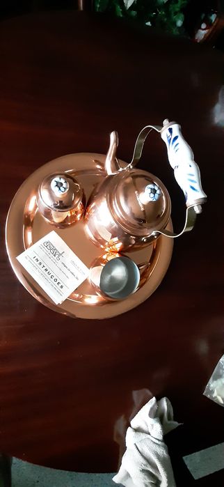 Serviço de Chá Novo em Cobre