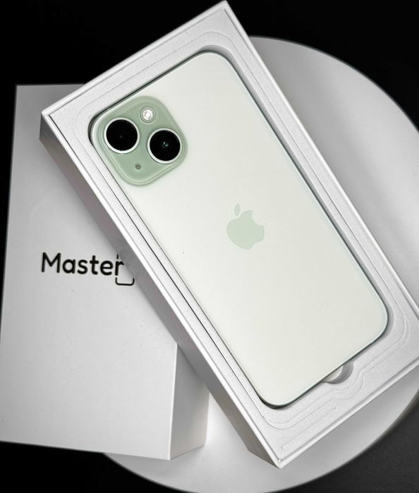 Apple iPhone 15 128GB Green jak nowy 100% bat 6msc gwarancji