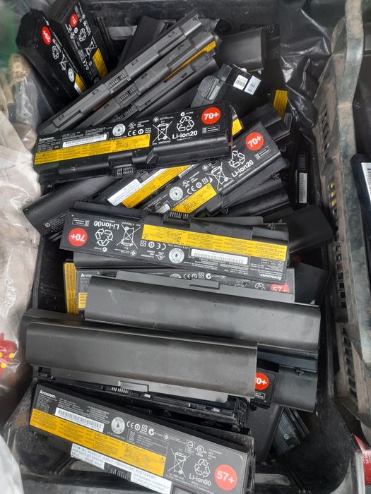 Baterie laptopowe laptop lenovo dell hp bank powerbank ogniwa 18650