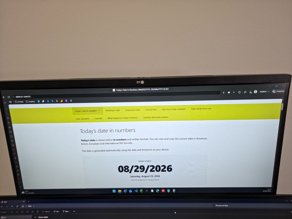 LG UltraWide 29 WQ60A-B c/ Garantia e Caixa