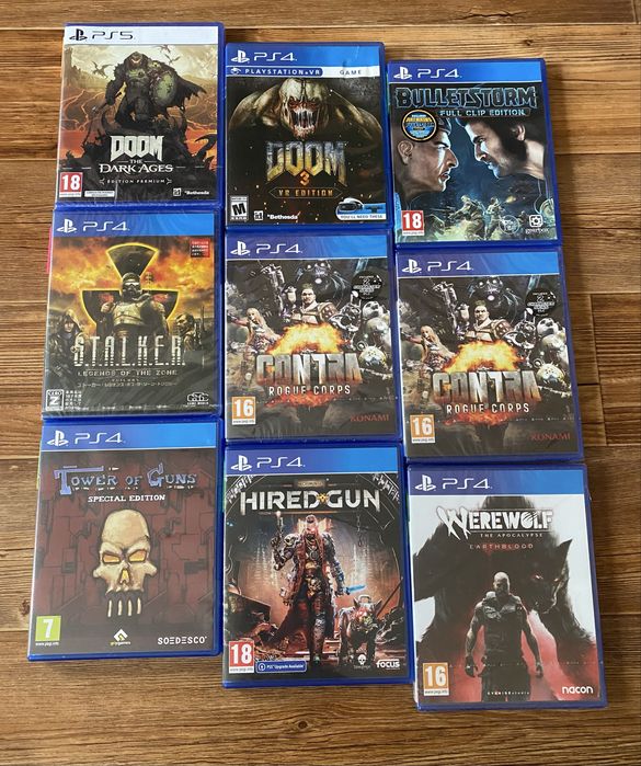 Sony PS4/PS5: Stalker, Fatal Frame, Hellblade, Alan Wake, Biohazard