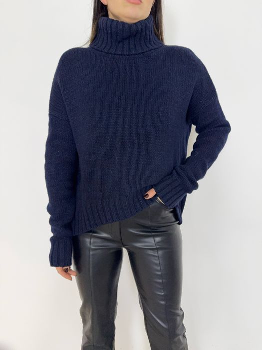 Класний вовняний светр з люрексом Big Nur Zurich