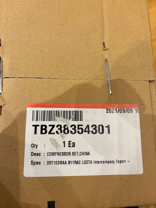 Sprężarka LG mirror nowa