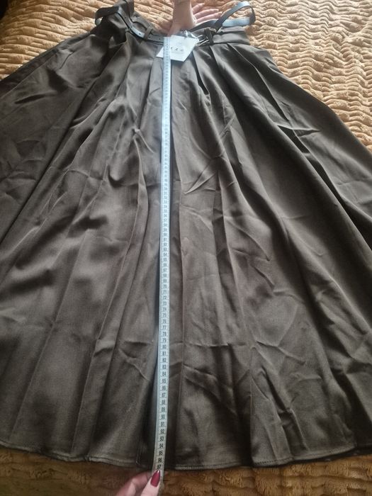 Юбка_кльош з високою талією