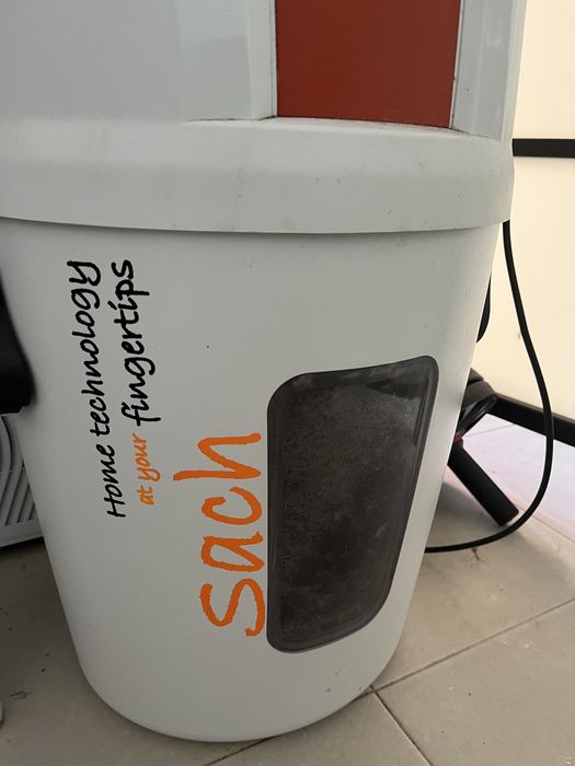 Aspiração central como nova (menos de dois anos de uso)