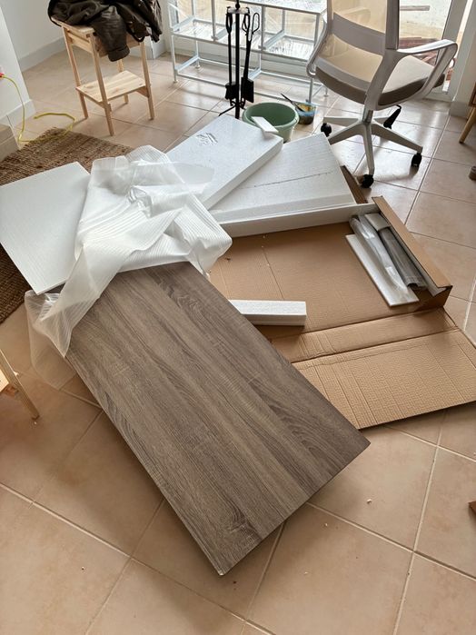 Mesa de centro madeira bom qualidade