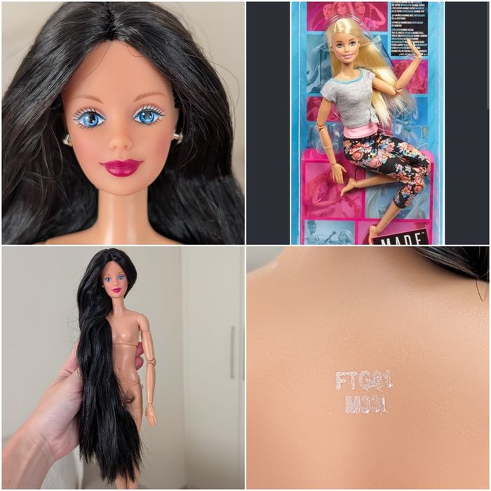 Барби кукла йога маки barbie made to move