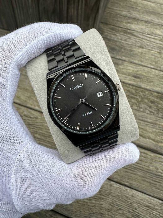 Годинник Casio MTP-B145 total black | Часы наручные vc 01 | Касио A159